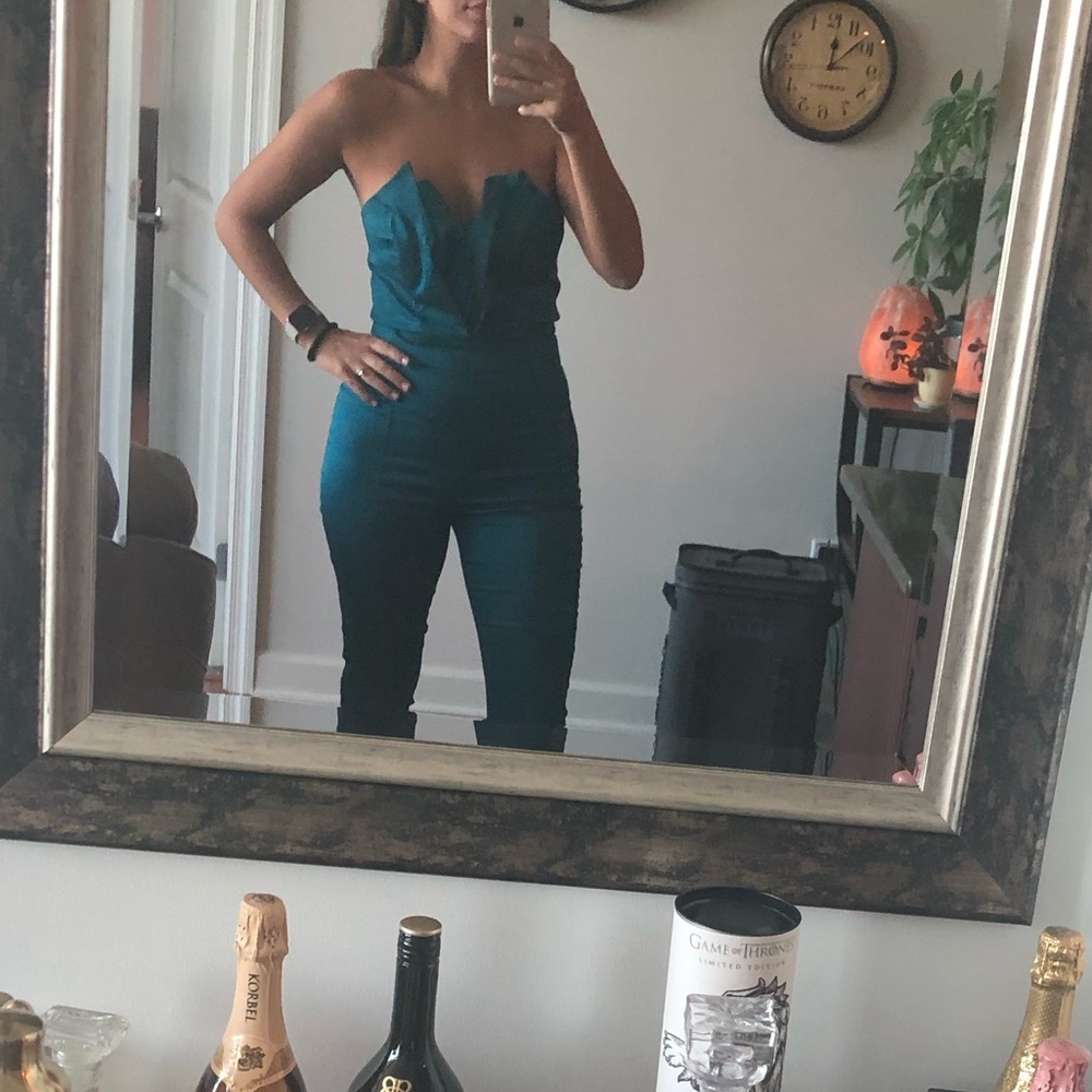 Turquoise jumpsuit